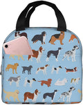 Cute Dog Lunch Box Puppy Lunch Bag Insulated Reusable Lunch Tote Bag Cooler by DMPROD