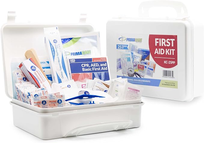 Primacare 25 Person Medium Emergency Preparedness First Aid Kit by Primacare