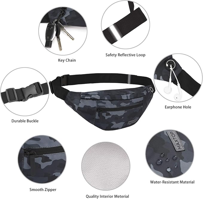 MAXTOP Large Crossbody Fanny Pack - Image 4