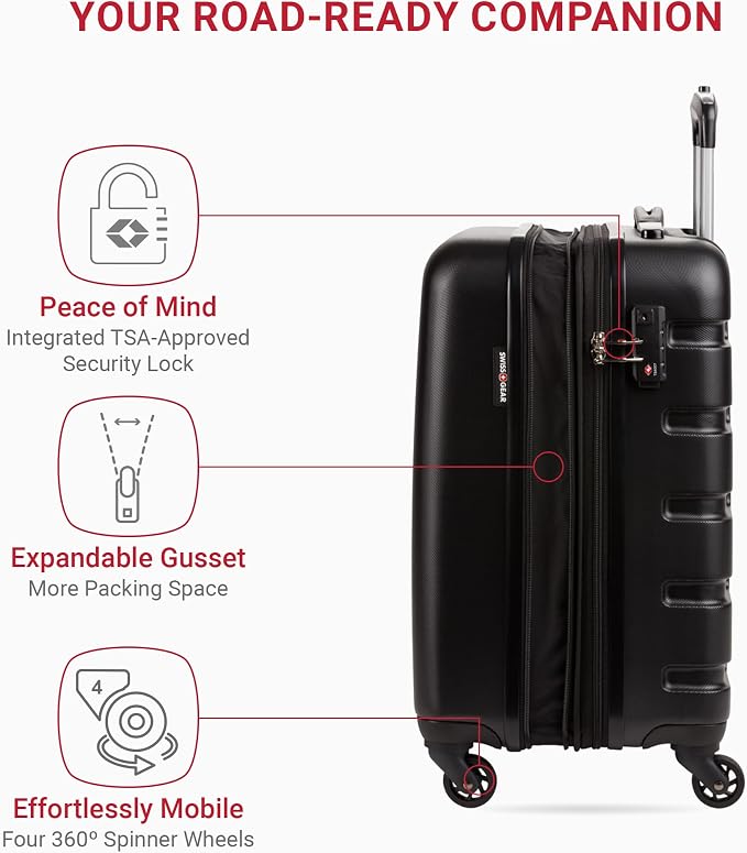 SwissGear 7366 Hardside Expandable Luggage - Image 3
