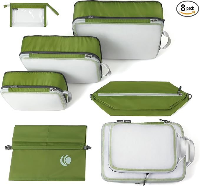 Cipway Compression Packing Cubes Mesh, Lightweight Luggage Organizer Bags by Cipway
