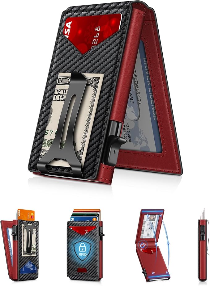 Wallet for Men RFID Wallet by GHUKY