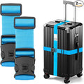 BILIONE Luggage Straps TSA Approved Add a Bag Premium Accessory by BILIONE