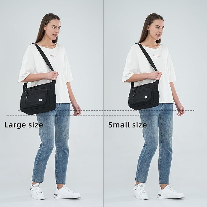 MINTEGRA Women Shoulder Handbag Roomy Multiple Pockets Bag Ladies Crossbody - Image 2
