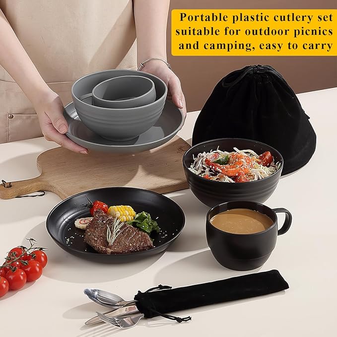 Berglander Camping Mess Kits for 2 Person, Camping Essentials Gear, Accessories - Image 3