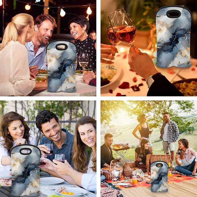 Wine Carrier Tote Personalized Bag - Image 7