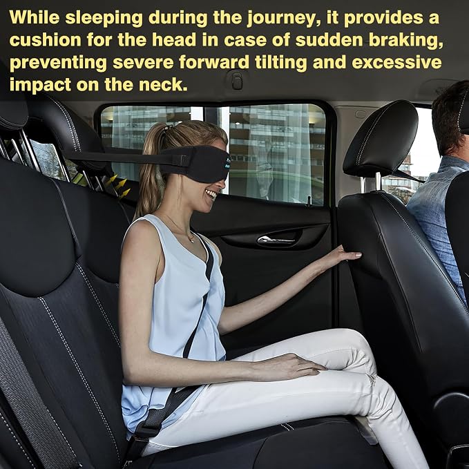 Joythink Sleep Headphones Headband Sleep Mask Eye Mask 3D Deep Bluetooth - Image 6