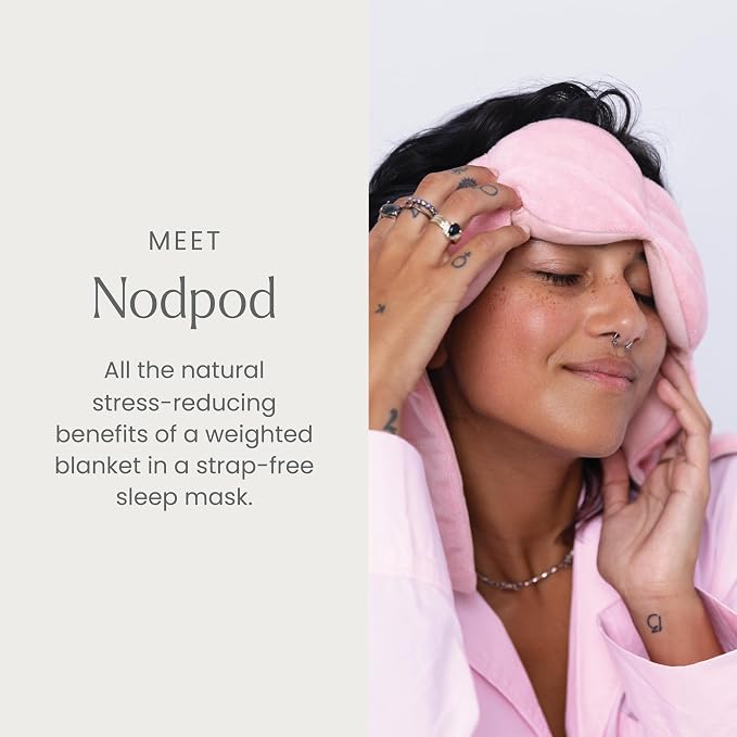 Nodpod Gentle Pressure Sleep Mask | Patented Light Blocking Design - Image 2