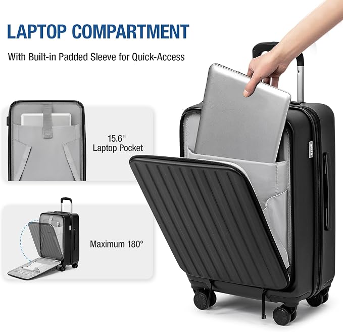 KYME 22-Inch Hardside Suitcase - Image 2