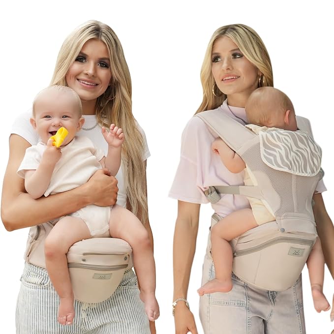 MOMTORY Carryall™ Pro Baby Carrier, Safety-Certified 6-in-1 Baby Carrier - Image 9