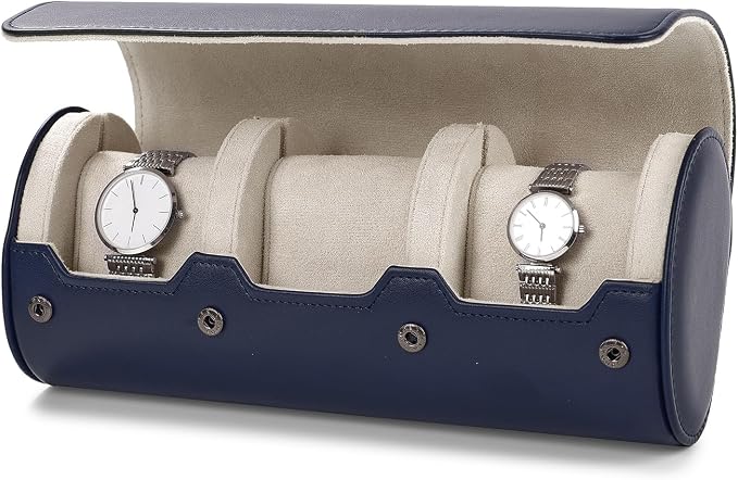Oirlv Luxury Leather Watch Organizer Case Watch Box by Oirlv