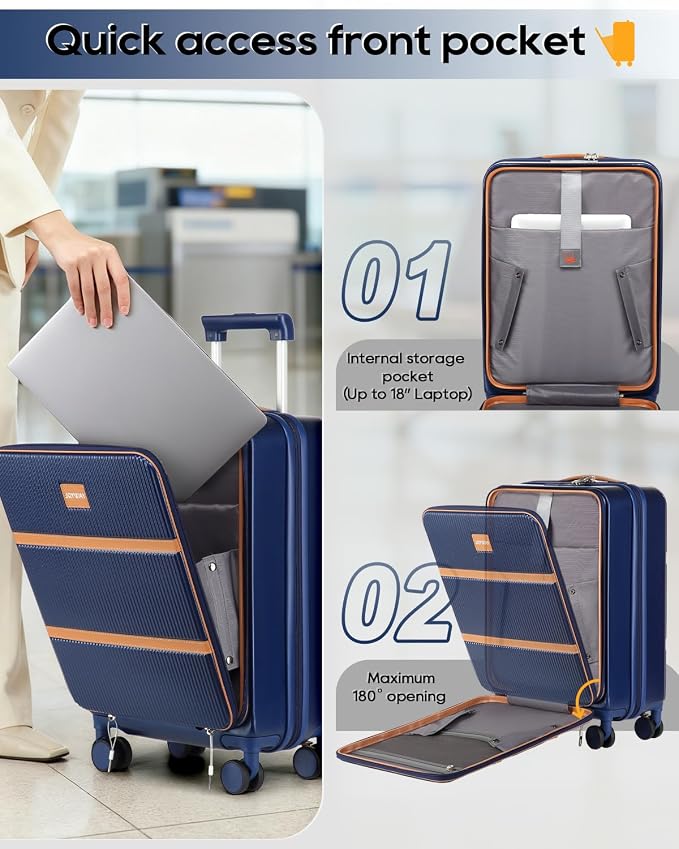 Joyway Carry on Luggage Airline Approved - Image 3