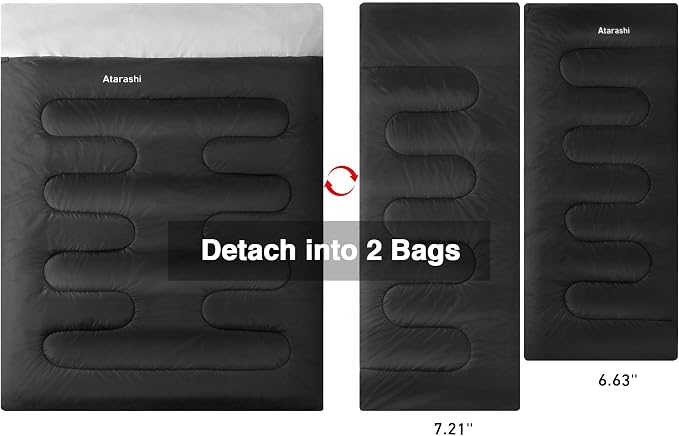 Atarashi Camping Sleeping Bag- 4 Seasons - Image 5
