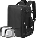 Hanples Travel Backpack for Women Men, Large Carry On Person Item Luggage by Hanples