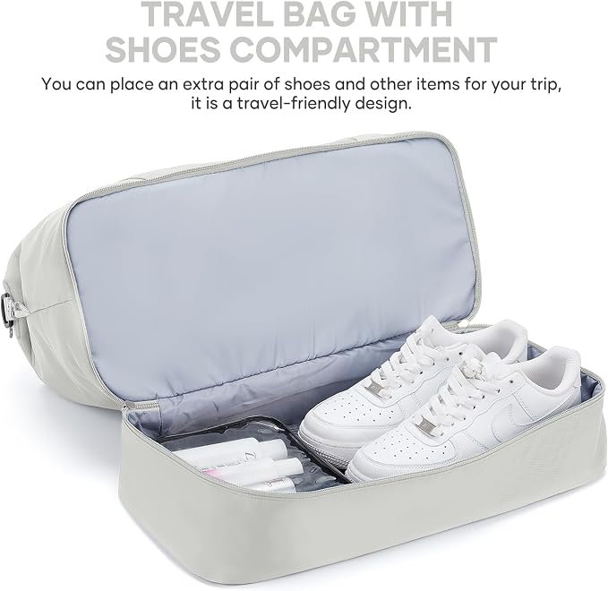 Travel Duffel Bag, Sports Tote Gym Bag, Shoulder Weekender Overnight Bag - Image 4