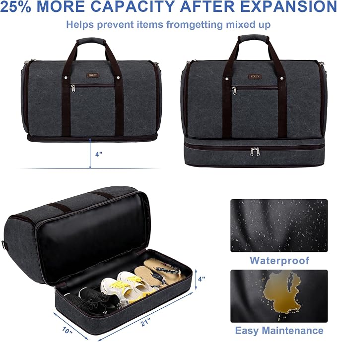 Garment Duffle Bag for Travel - Image 3