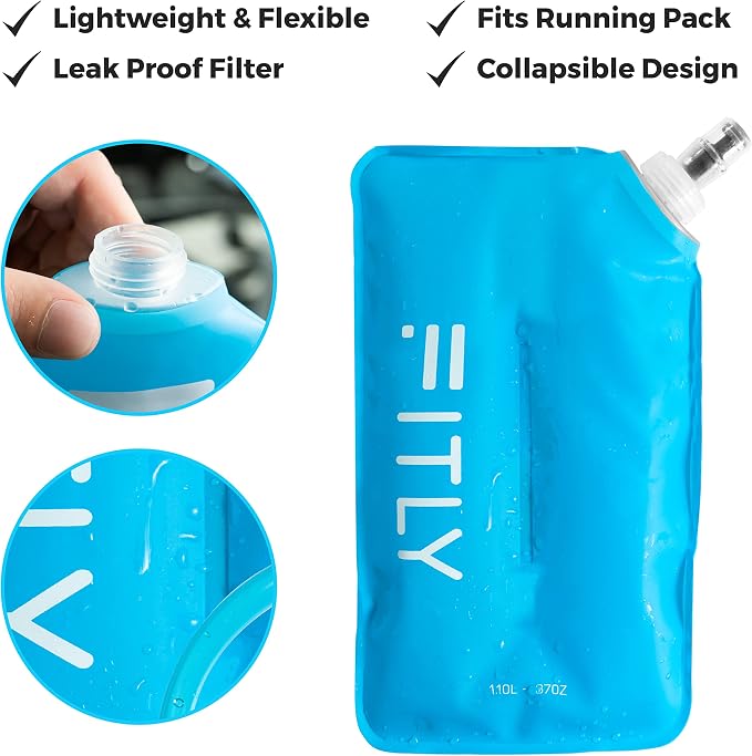 Soft Flask - Shrink As You Drink Soft Water Bottle - Image 2
