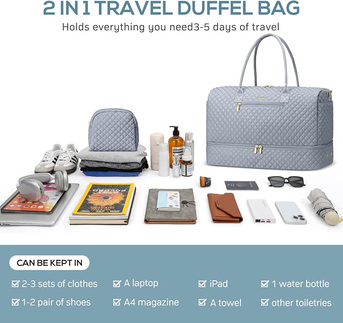 Travel Bag Weekender Bags for Women - Image 4