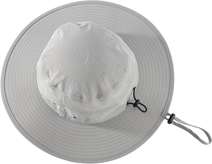 Home Prefer UPF 50+ Men's Sun Hat Wide Brim Bucket Hat UV Protection Hat - Image 3