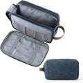 BAGSMART Toiletry Bag for Men, Canvas Travel Toiletry Organizer Dopp Kit by BAGSMART