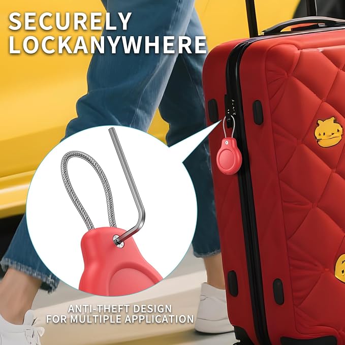 SPGUARD Compatible with Apple AirTag Waterproof Hidden 8 Pack Secure Holder - Image 6