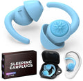 Ear Plugs for Sleeping: Reusable Earplugs for Sleep, Snoring Blocking, 2 Pairs by EarthVibe