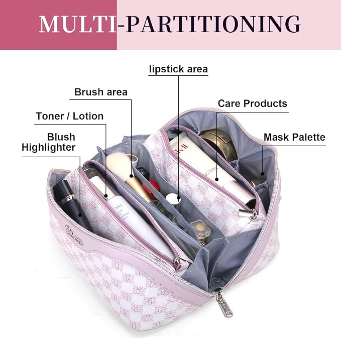 BOYATU Travel Makeup Bag Cosmetic Bags - Image 6