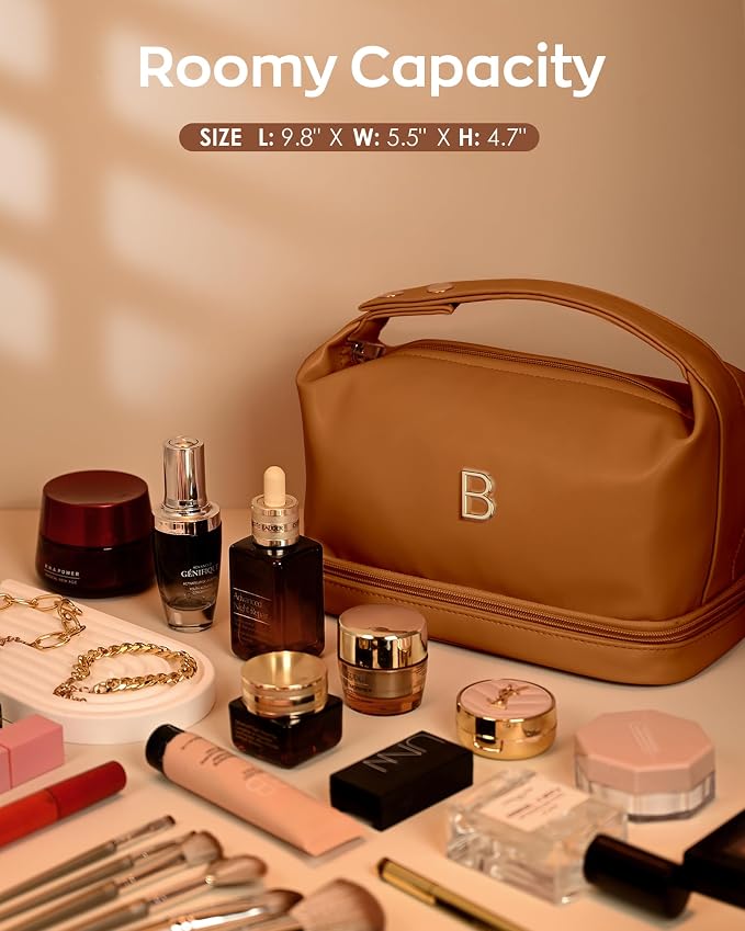 Gifts for Women Birthday, Personalized Makeup Bag Organizer - Image 3