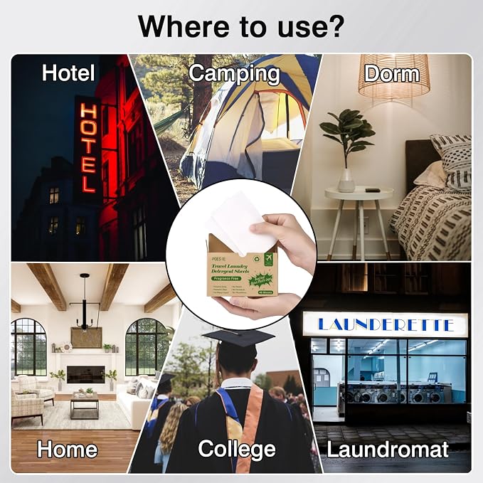 Poesie Laundry Detergent Sheets Laundry Soap Sheets - Image 5