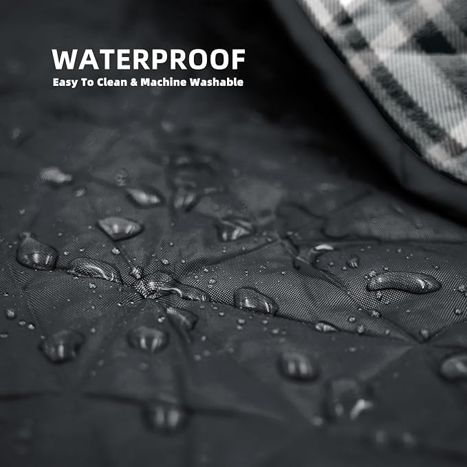Outdoor Waterproof Blanket, Foldable Fleece Stadium Blanket - Image 4