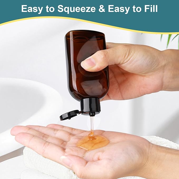 Cosywell Travel Bottles for Toiletries 8PCS 3.4oz TSA Approved Containers - Image 4