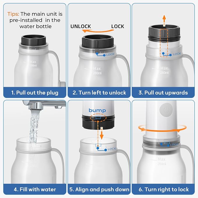 BIGCOW Portable Travel Bidet, Electric Bidet - Image 7