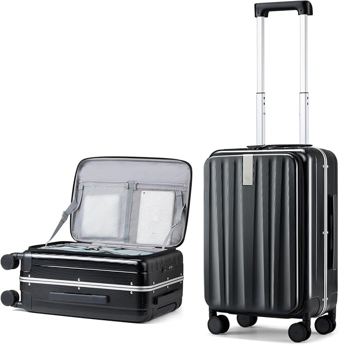 Hanke 20 Inch Carry-On Luggage PC Hard Shell Suitcases by Hanke