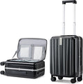 Hanke 20 Inch Carry-On Luggage PC Hard Shell Suitcases by Hanke