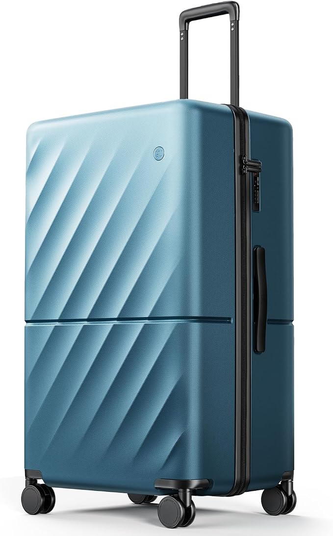 Trunk Luggage 29 Inch, Large Checked Luggage by NINETYGO