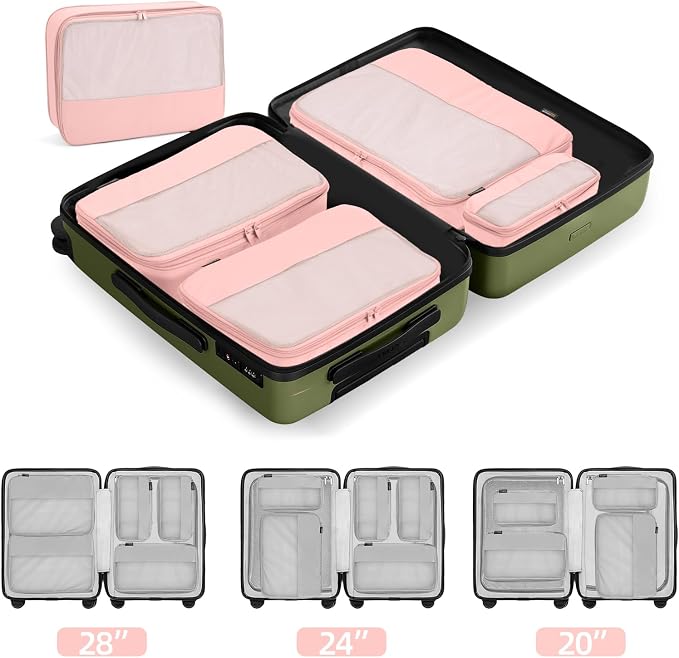 4 Piece Compression Packing Cubes - Image 7