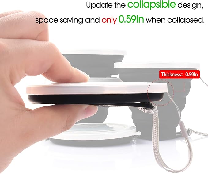 ME.FAN Silicone Collapsible Travel Cup - Image 3