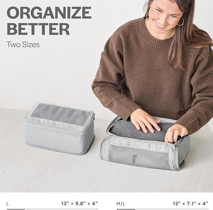 Compression Packing Cubes for Travel - Image 3