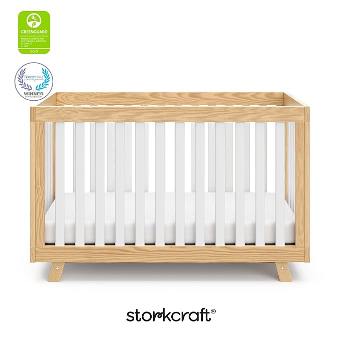 Storkcraft Beckett Convertible Crib – Converts from Baby Crib to Toddler Bed - Image 8