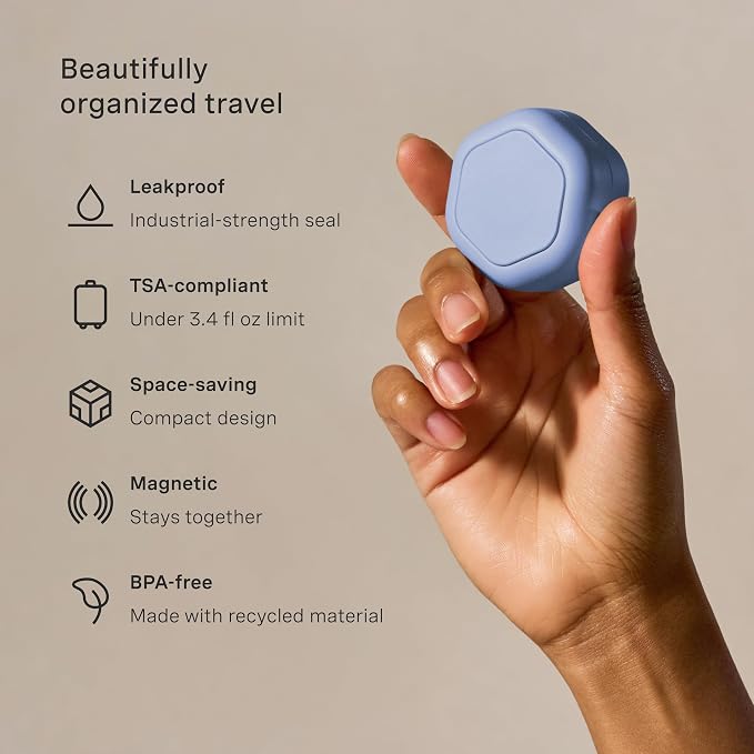 Cadence Travel Containers Basic Skincare Set - Image 2