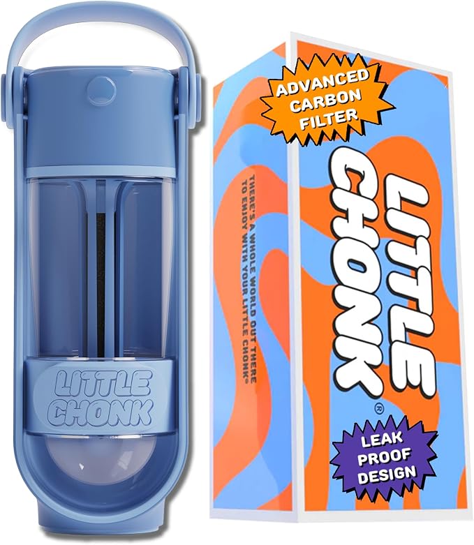 Lil Gulp Water Bottle | Advanced Carbon Filtration by LITTLECHONK