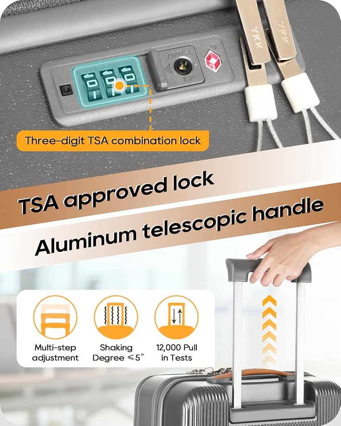 Joyway Carry on Luggage Airline Approved - Image 7