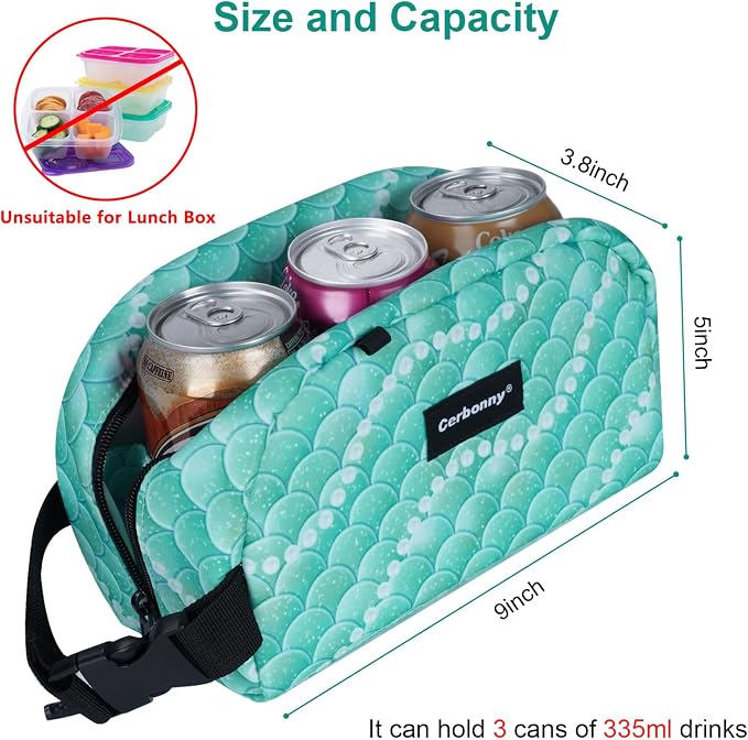 Cerbonny Small Insulated Lunch Bag - Image 4