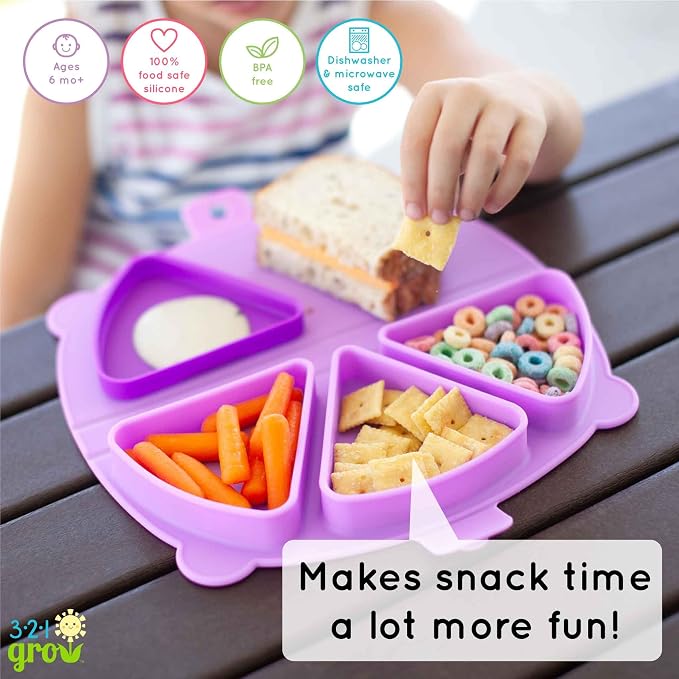 On-The-Go Snack Mat – Baby Silicone Travel Dining Placemat – Portable Silicone - Image 7