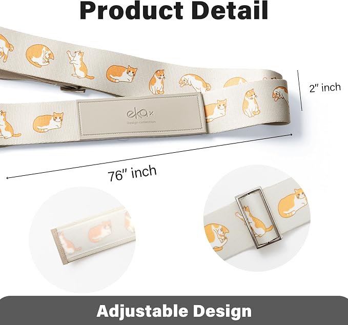 Luggage Straps for Suitcases, Adjustable Luggage Elastic Belt, Travel - Image 4