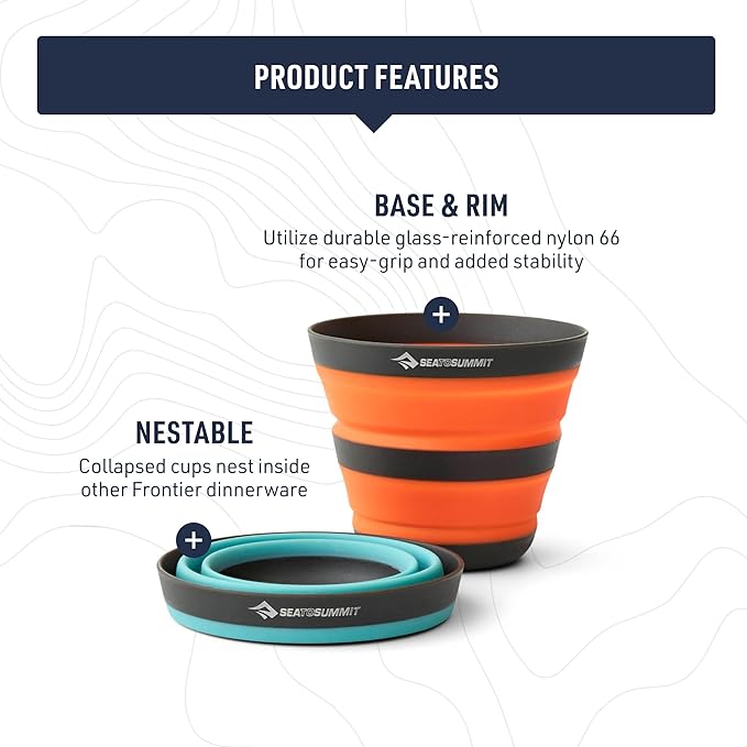 Sea to Summit Frontier Ultralight Collapsible 12 Ounce Camp Cup - Image 3