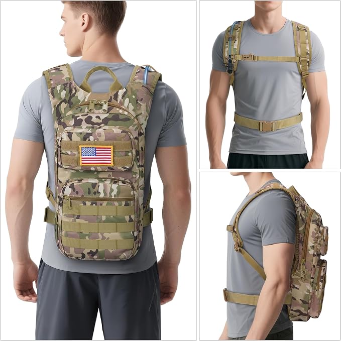 GENILU Tactical Hydration Backpack - Image 6