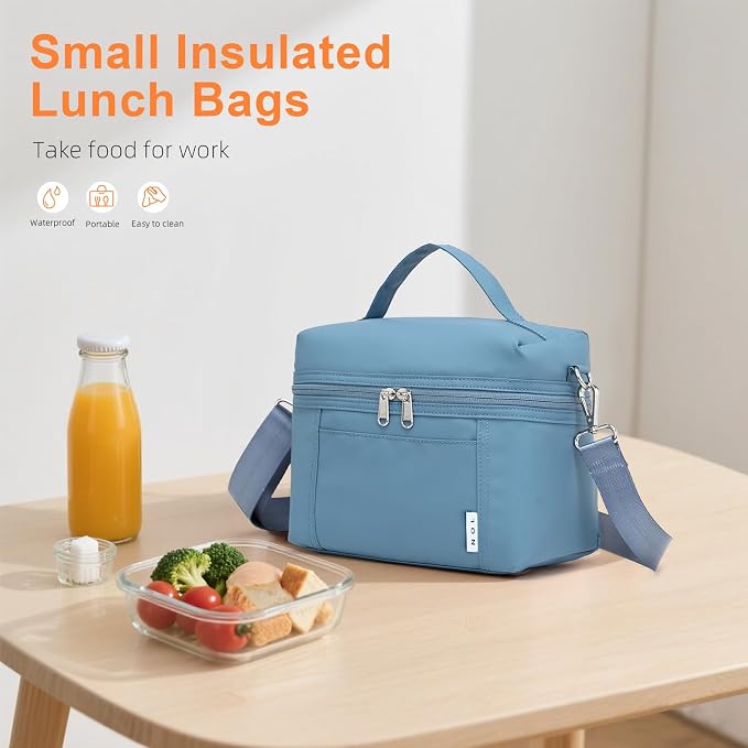NOL Natural Organic Lifestyle Small Insulated Lunch Bags - Image 2