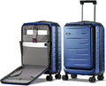 Carry On Luggage 22×14×9 Airline Approved, 20 Inch Lightweight ABS+PC Hard by CENSIEN