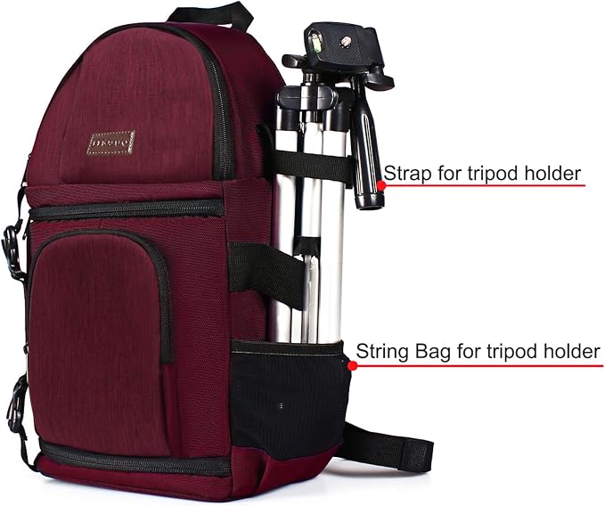 MOSISO Camera Sling Bag, DSLR/SLR/Mirrorless Camera Backpack Case Shockproof - Image 3